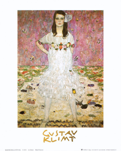 Mada Primavesi - Gustav Klimt Painting